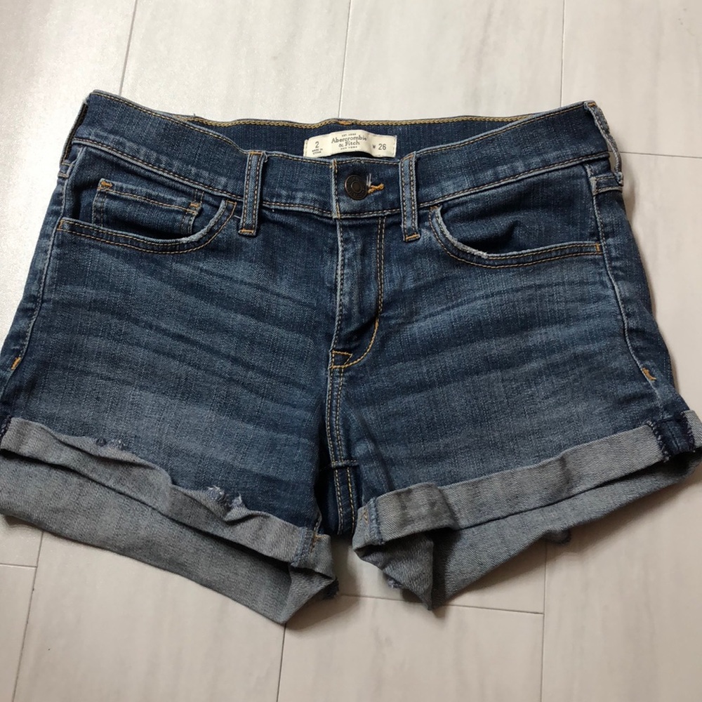 Abercrombie jean shorts
